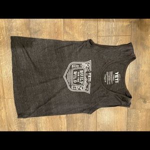 XS yeti muscle shirt. Never worn